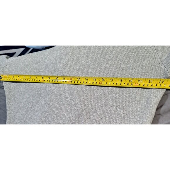 Beautiful Giant Men's Gray Long Sleeve Three Button Stylish Unique Hoodie Large - Picture 11 of 11